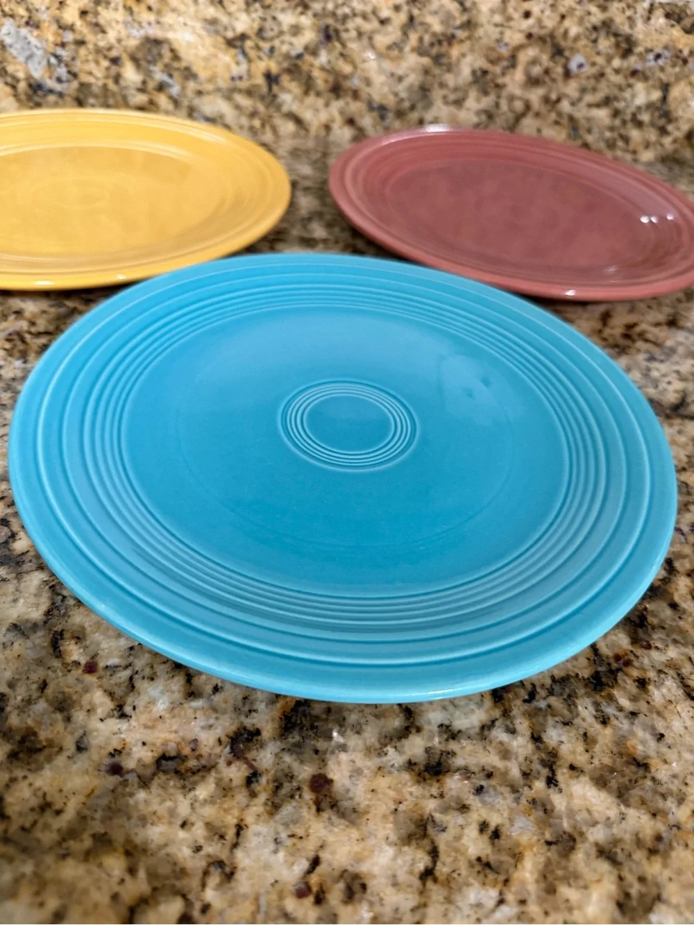 Fiesta fiestaware plates - set of 3 - Picture 4 of 7